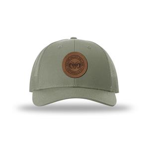RICHARDSON 315 Brushed Canvas Baseball Cap - VVC Leather Patch (1067651667) RICHARDSON 315 Brushed Canvas Baseball Cap - VVC Leather Patch